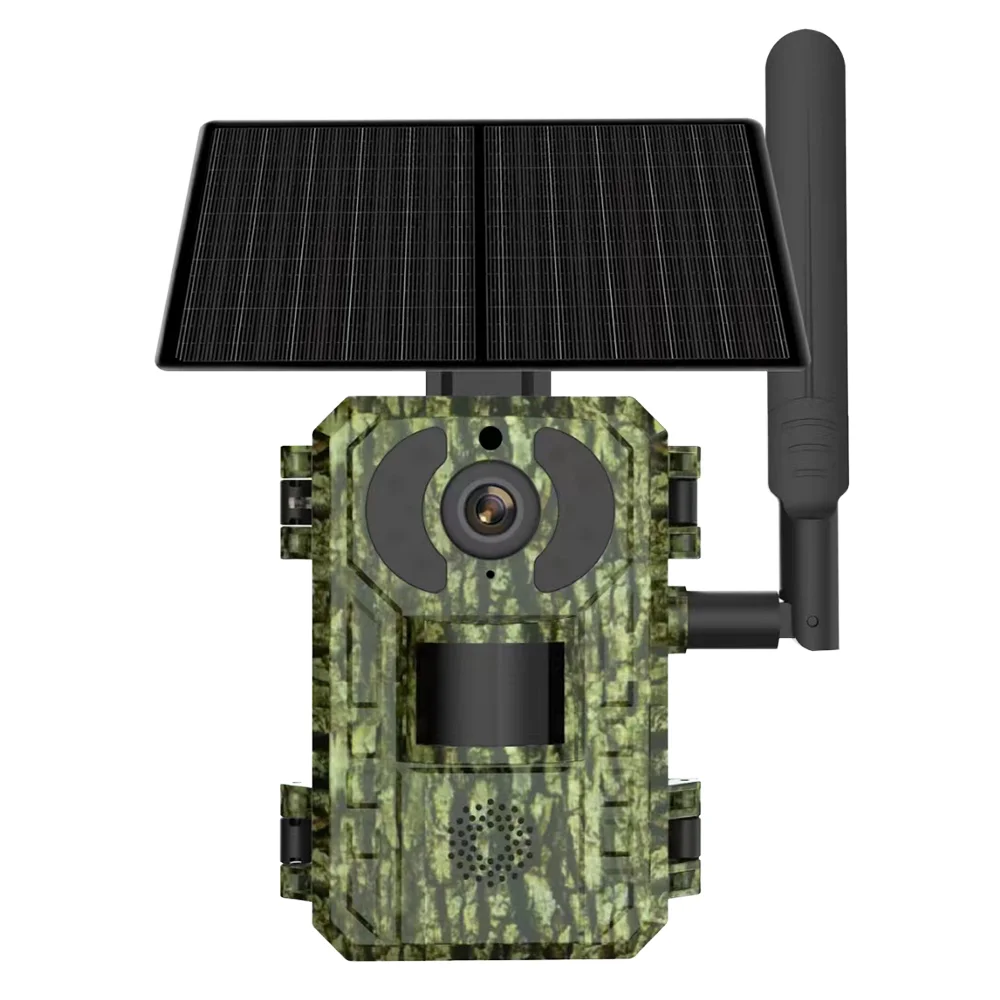 Trail Camera Infrared - Solarbetriebene Wildkamera mit Infrarot-Live-Video für Waldüberwachung