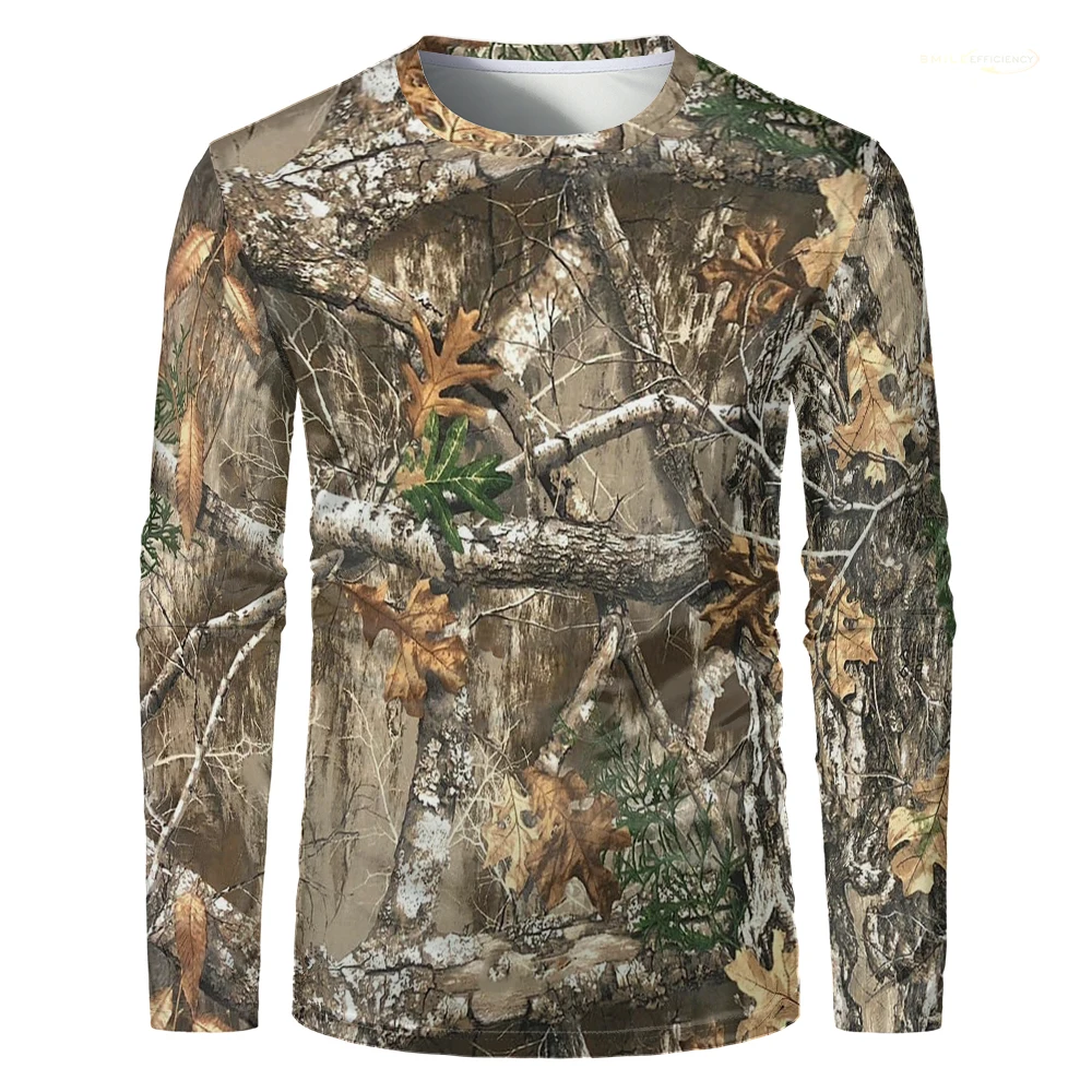 3D-gedrucktes Herren-Langarmhe – Outdoor Hunting Prints Bewertung und Preis